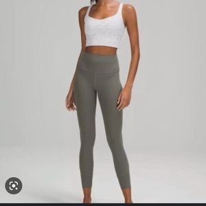 Lululemon Align High Rise 25 inch Leggings in Grey Sage Size 4